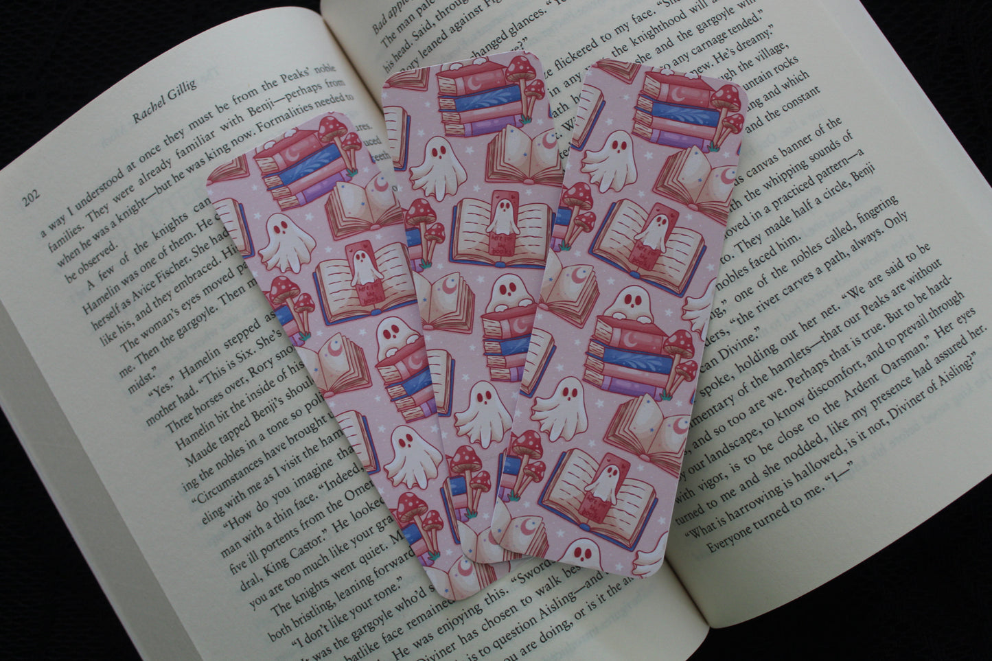 Ghostly Reads - Matte Bookmark