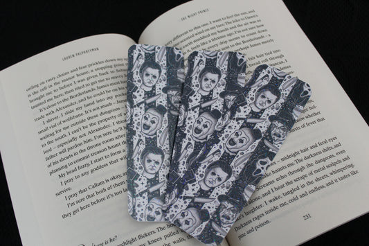 Striped Horror Mash - Holographic Bookmark
