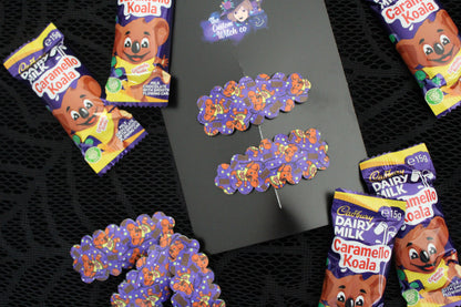 Chocolate Koala - Snap Clip Duo