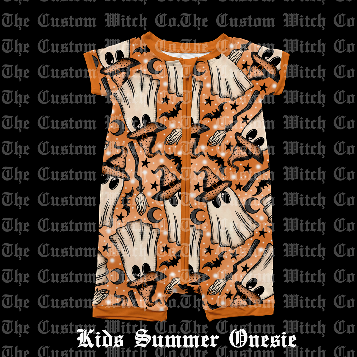 Pre Order Summer Onesie - Witchy Ghosts