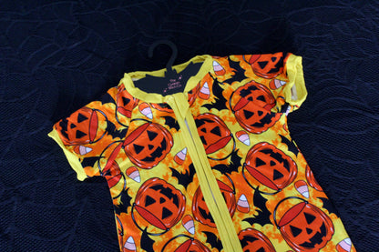 Halloween Buckets - Kids Summer Onesie