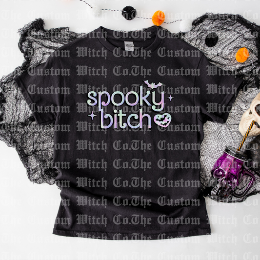 Pre Order Adult Tee - Spooky B*tch