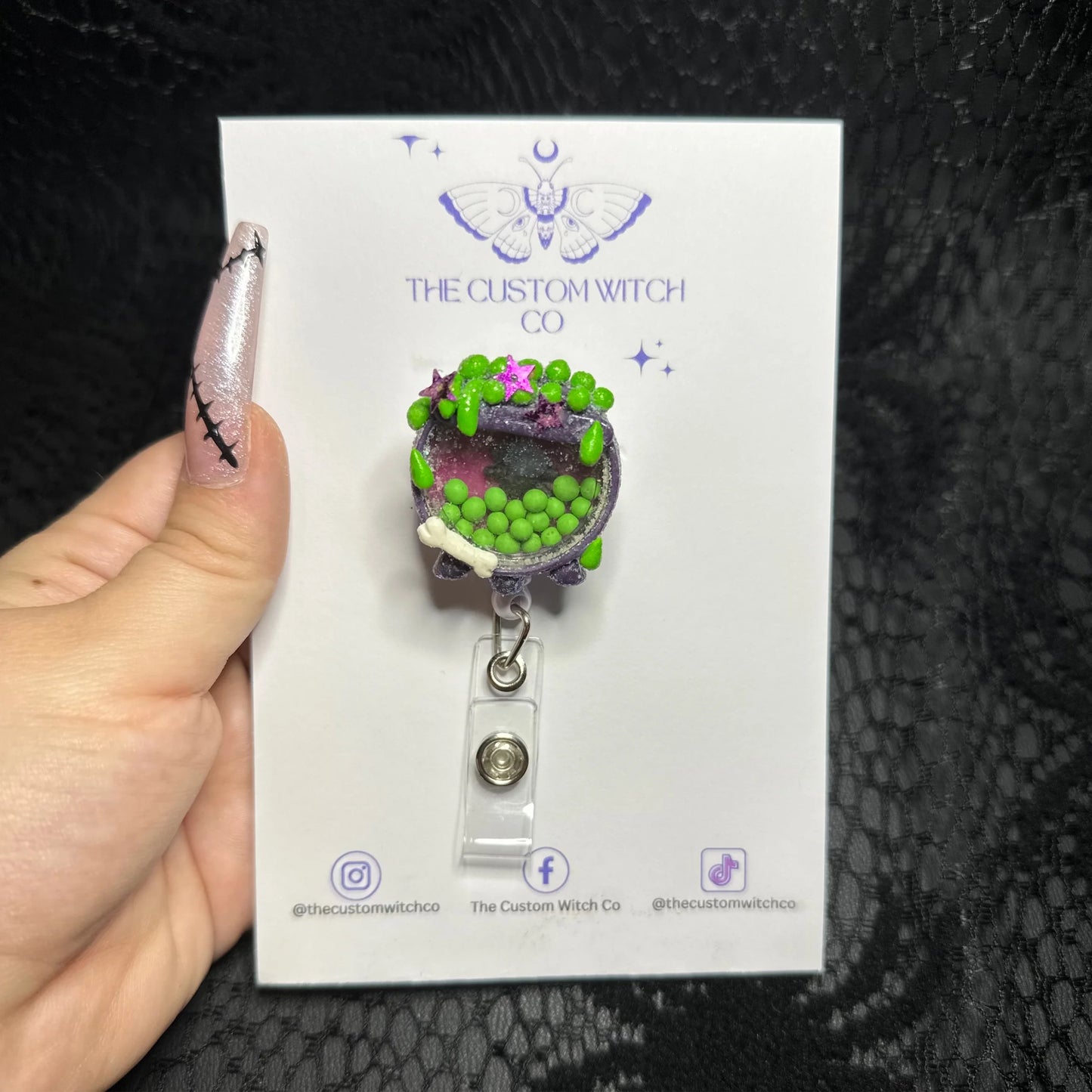 Witches Cauldron Badge Reel