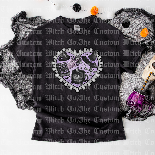 Pre Order Adult Tee - Witchy Heart