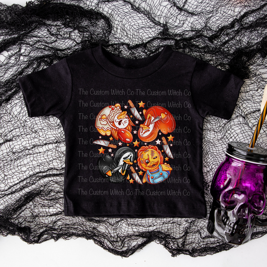 Pre Order - Horror Ducks Kids Tee