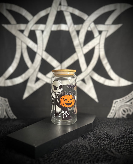 The Pumpkin King - 16oz Glass Can