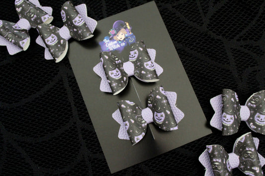 Vintage Halloween - Bow Set