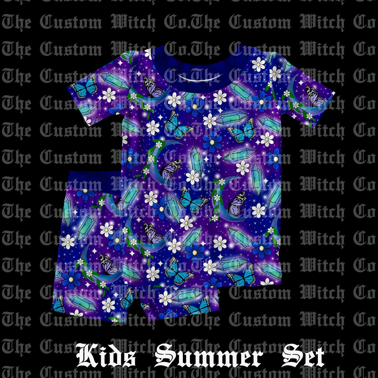 Pre Order Kids Summer Set - Butterfly Moon Crystals