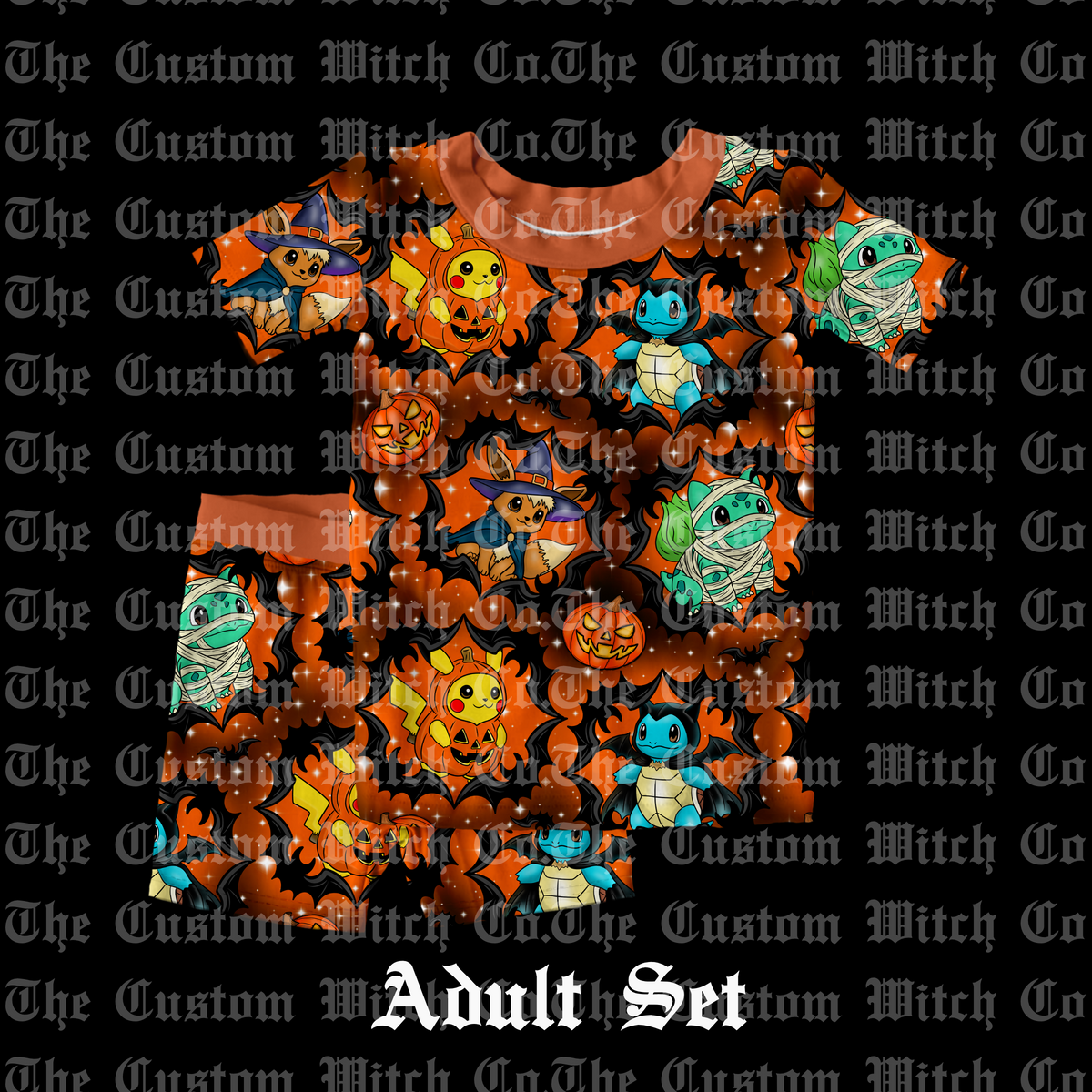 Pre Order Adult PJ’s - Pokeween
