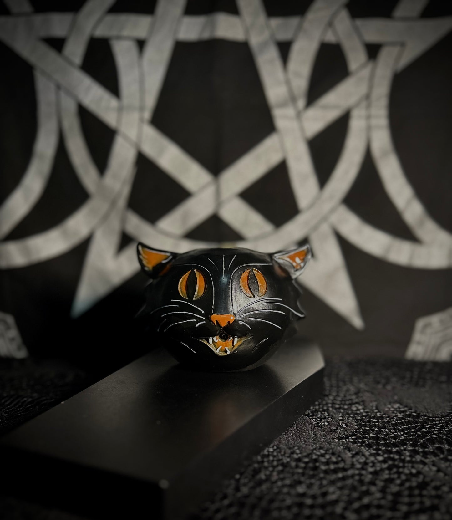 Scaredy Cat Blackflow Incense Holder