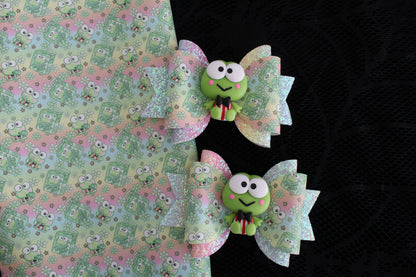 Kawaii Frog - Clay Bow