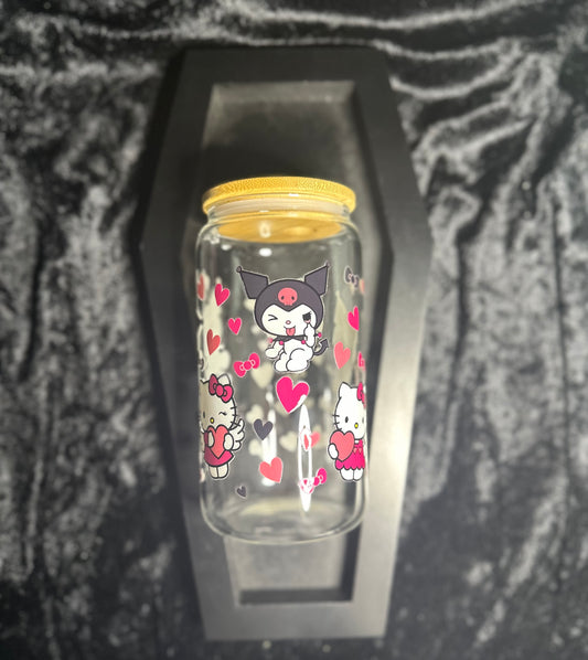 Kawaii Kitties & Co - 16oz Glass Can