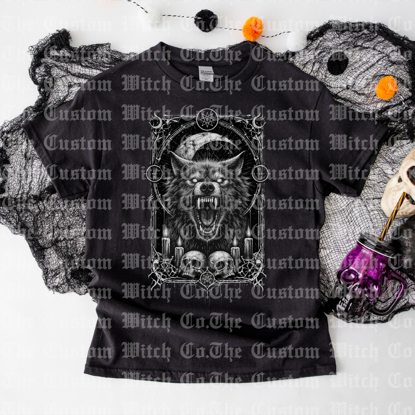 Pre Order Adult Tee - Midnight Wolf