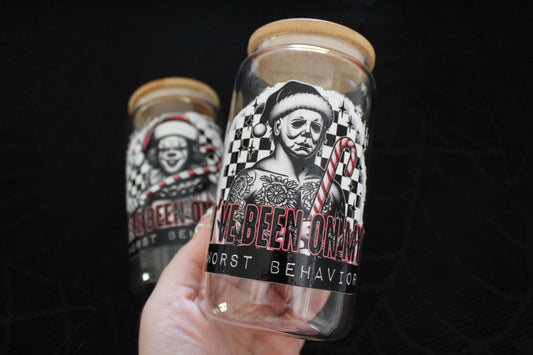 Michael’s Worst Behaviour - 16oz Glass Can