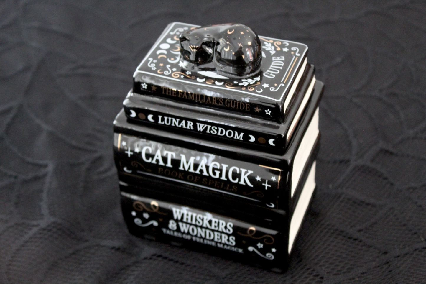 Cat Magick Book Stack Melt Warmer