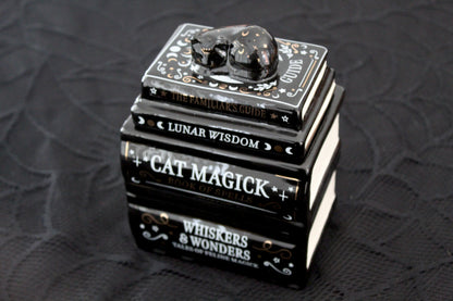 Cat Magick Book Stack Melt Warmer