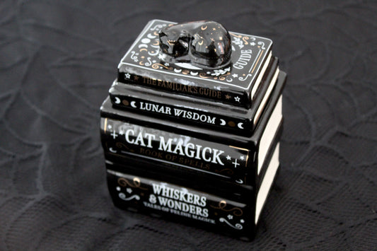 Cat Magick Book Stack Melt Warmer