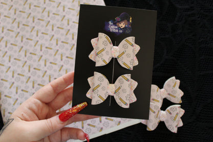 Back to School Bow Set
