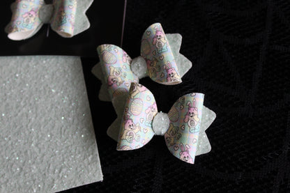 Easter Bears Bow Set