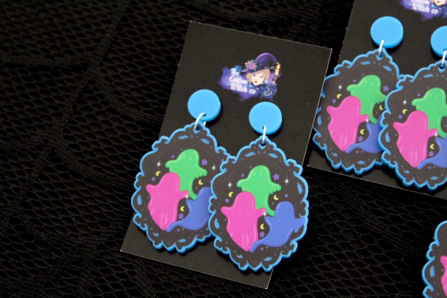 Neon Nightmare Ghost Frames