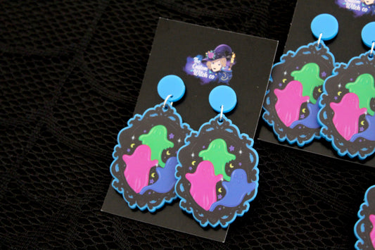 Neon Nightmare Ghost Frames