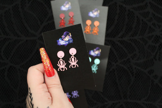 Pink Spiders
