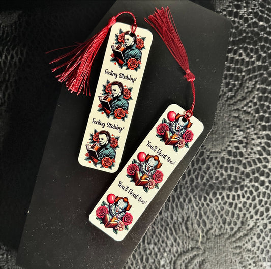 Horror Acrylic Bookmarks