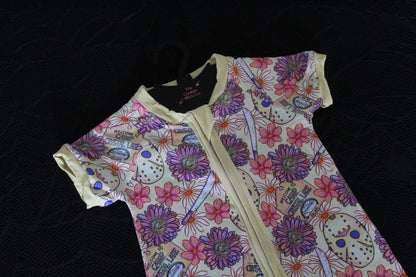 Crystal Lake Floral - Kids Summer Onesie