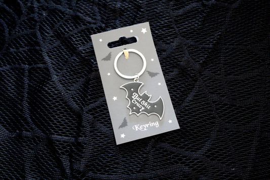 Bat Shit Keychain