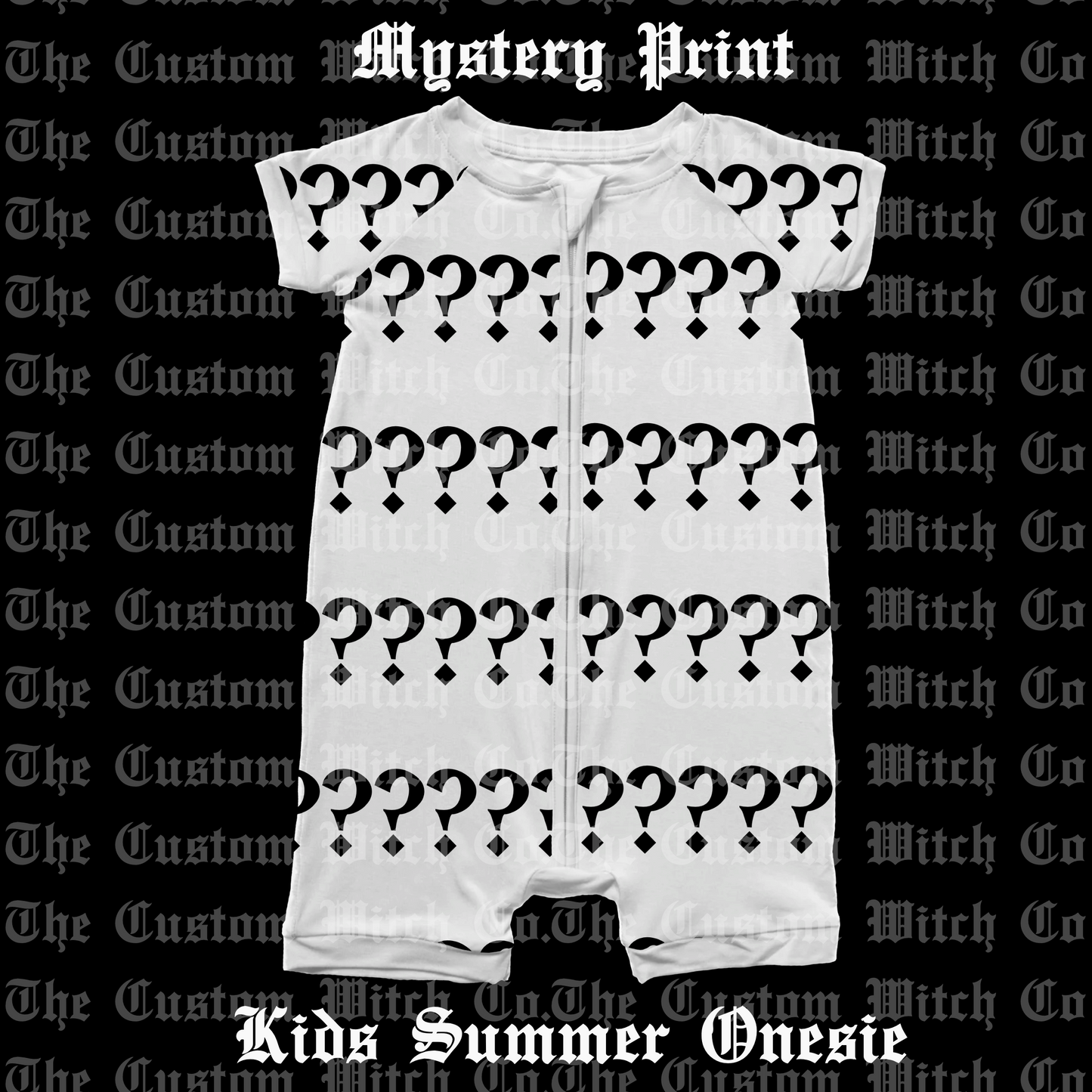 Pre Order Summer Onesie - MYSTERY NON SPOOKY PRINT