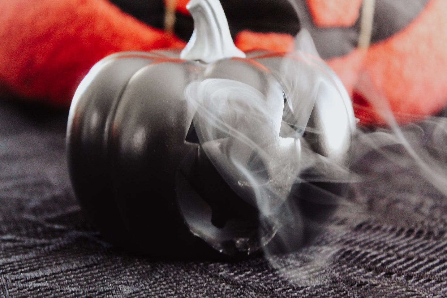 Pumpkin Incense Cone Holder