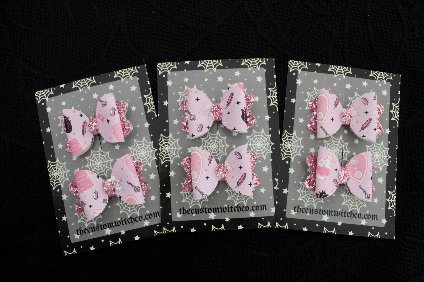 Pink Witch - Bow Set