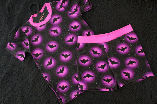 Purple Glowing Bats - Kids Summer Set