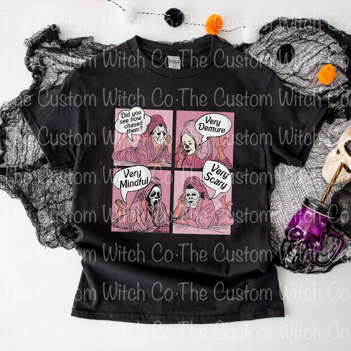 Pre Order Adult Tee - Very Mindful, Very Scary
