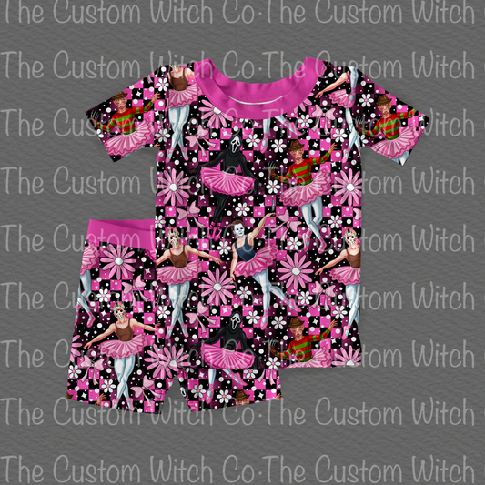 Pre Order Kids 2 piece Set - Horror Ballerinas