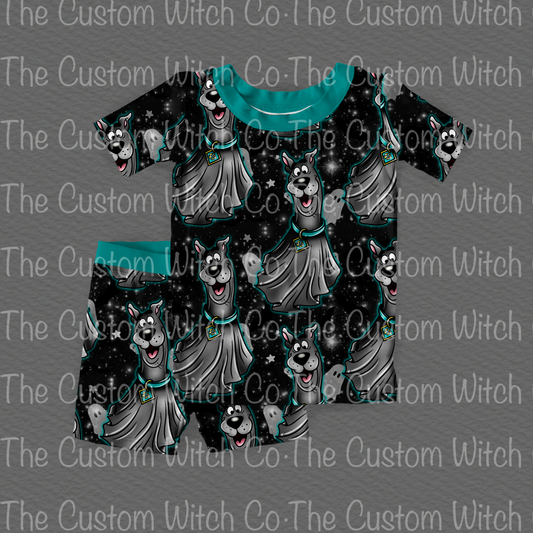 Pre Order Kids 2 Piece PJ’s - Ghostly Scoob