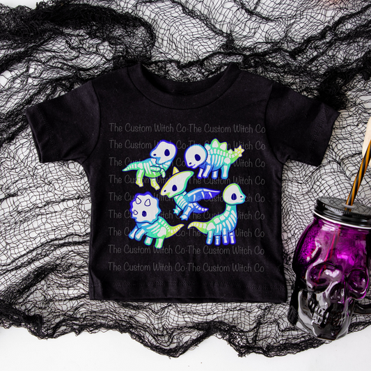 Pre Order - Skeletal Dinos Kids Tee