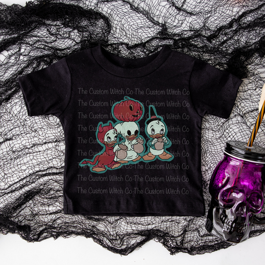 Pre Order - Halloween Ducks Kids Tee