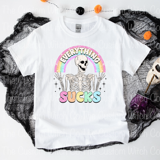 Pre Order Adult Tee - Everything Sucks