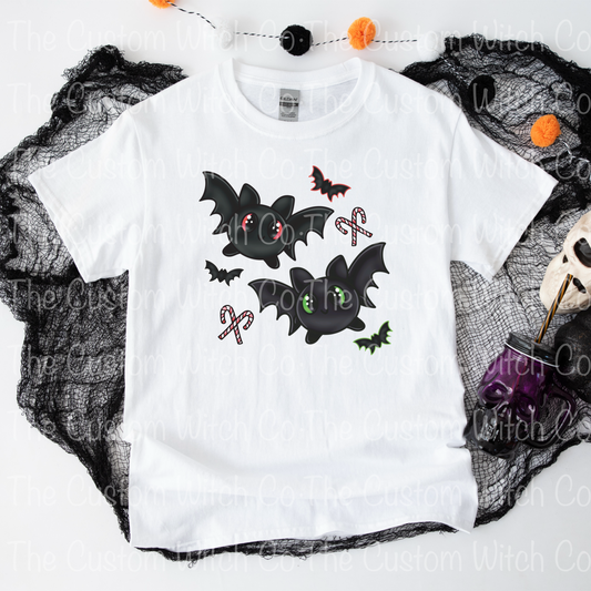 Pre Order Adult Tee - Festive Bats