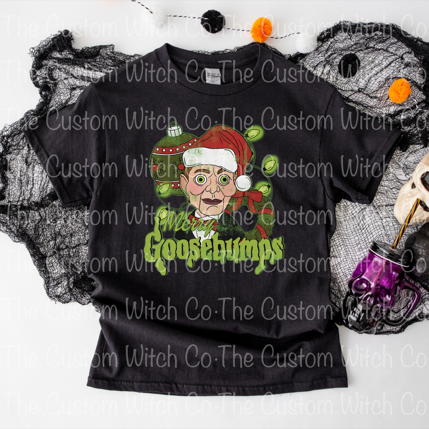 Pre Order Adult Tee - Merry Goosebumps