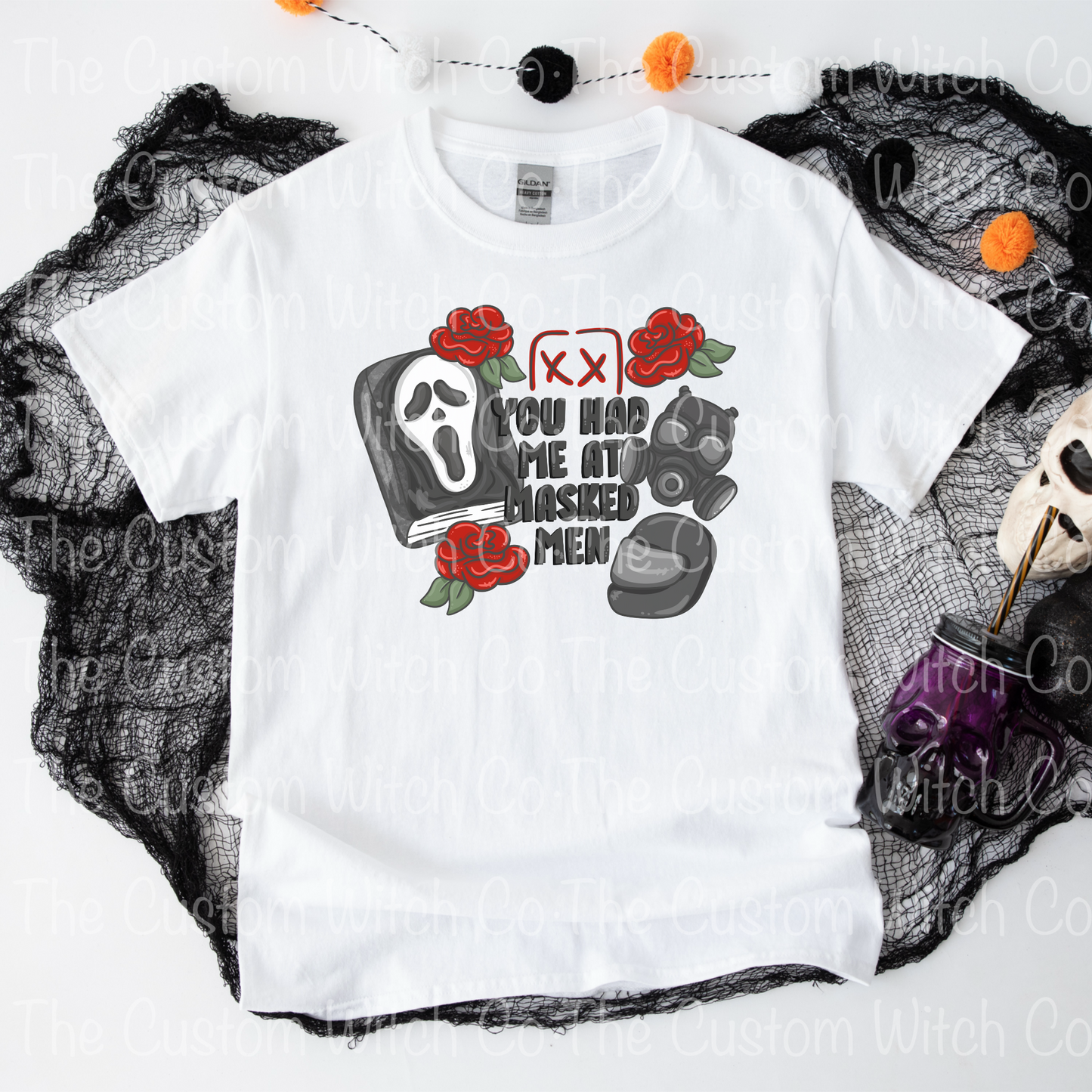 Pre Order Adult Tee - Had Me At Masked Men