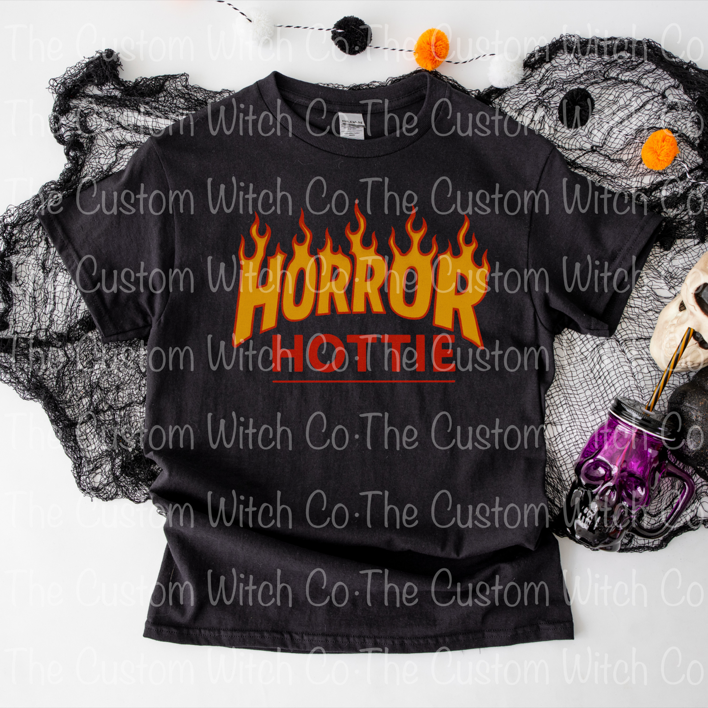 Pre Order Adult Tee - Horror Hottie