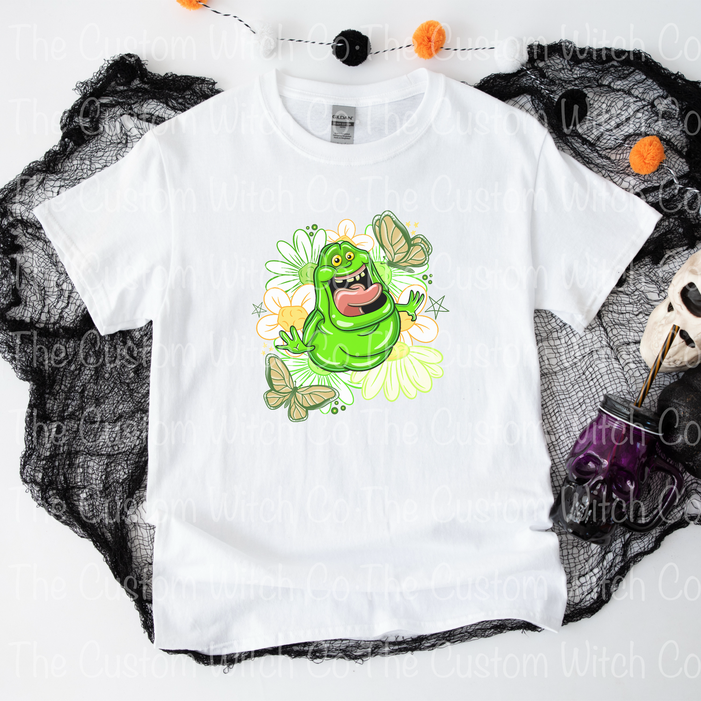 Pre Order Adult Tee - Floral Slimer