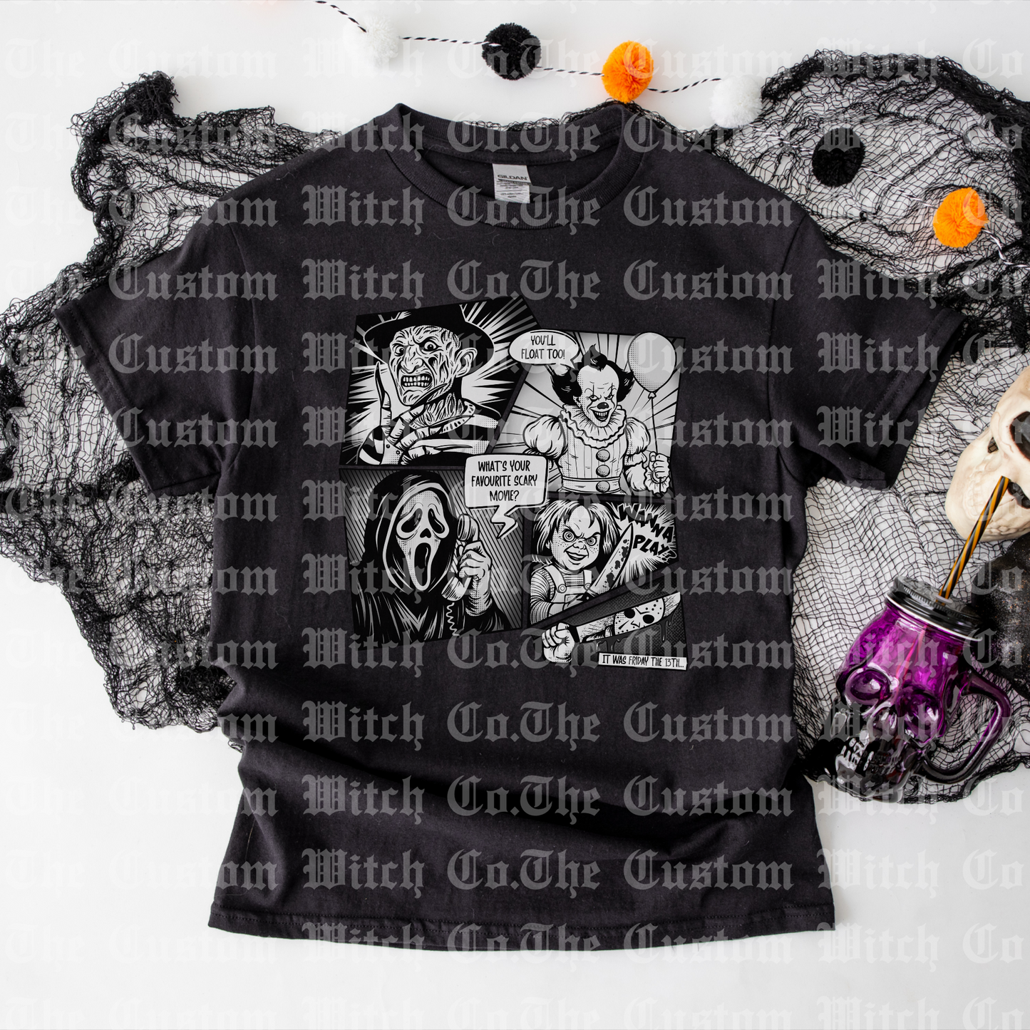 Pre Order Adult Tee - Horror Comic