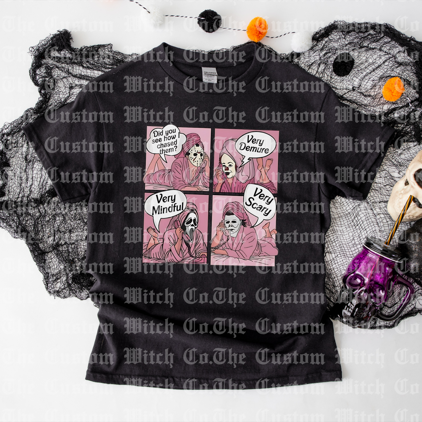 Pre Order Adult Tee - Very Mindful, Very Scary