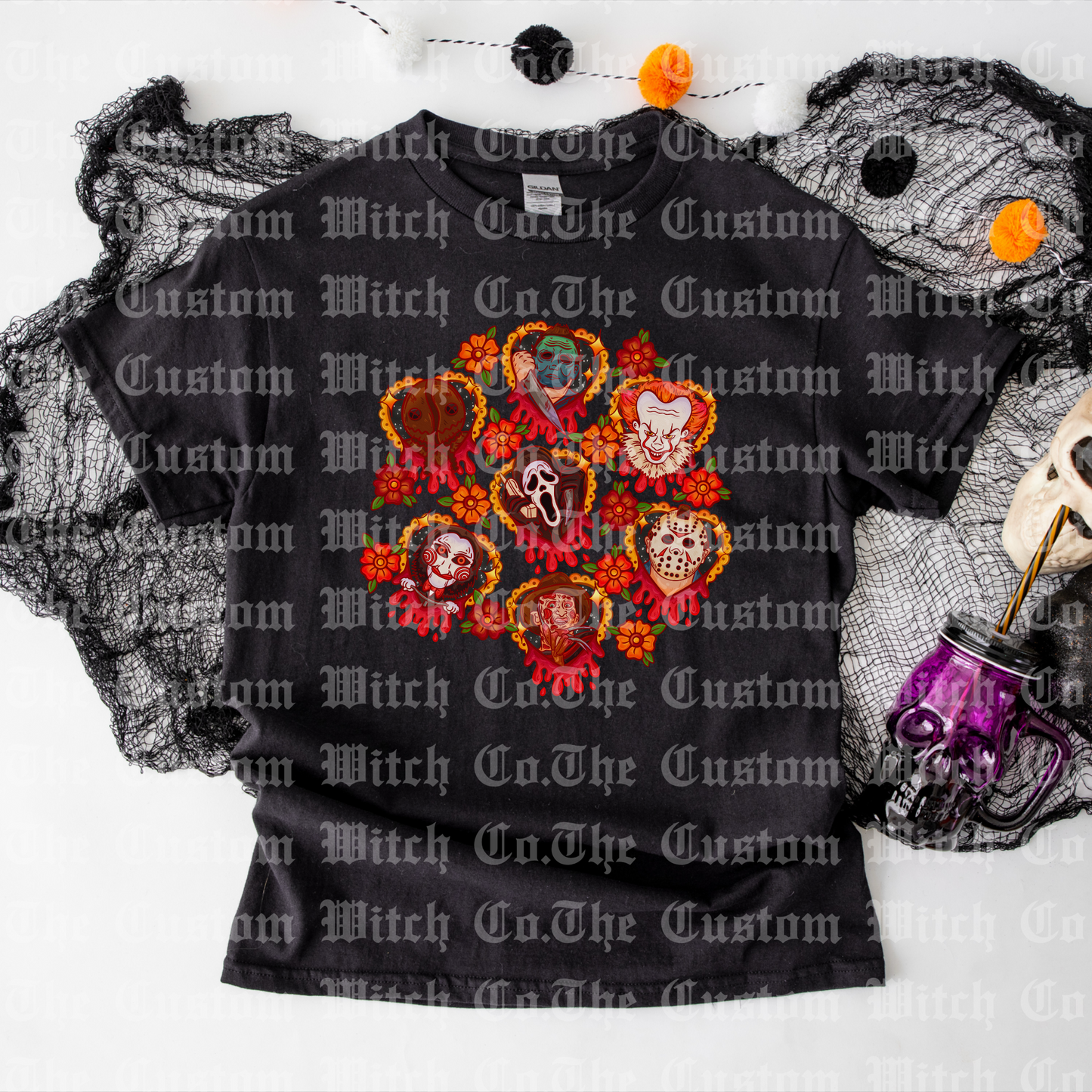 Pre Order Adult Tee - Horror Hearts
