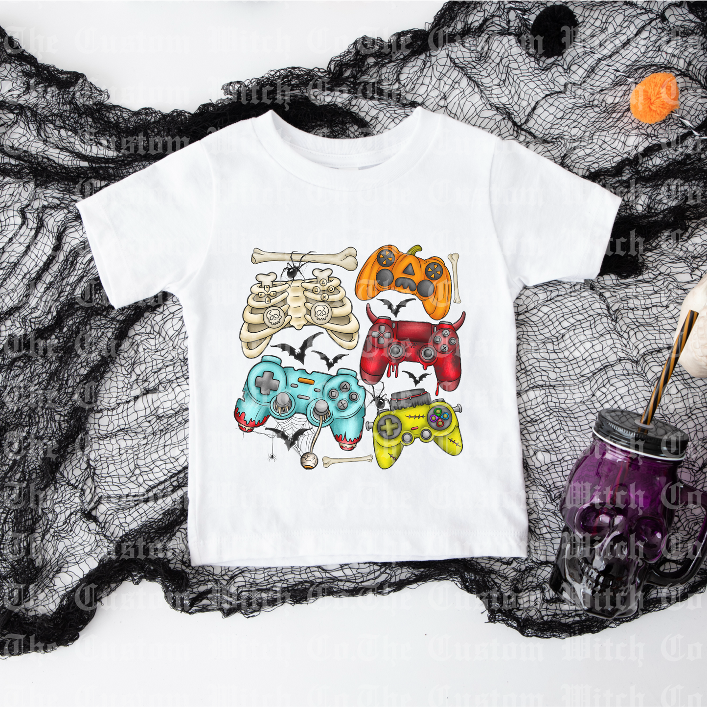 Pre Order - Spooky Gamer Kids Tee