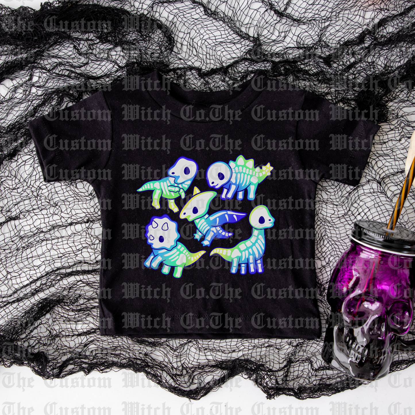 Pre Order - Skeletal Dinos Kids Tee