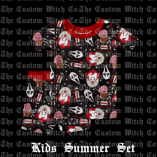 Pre Order Kids Summer Set - Horror Tapes